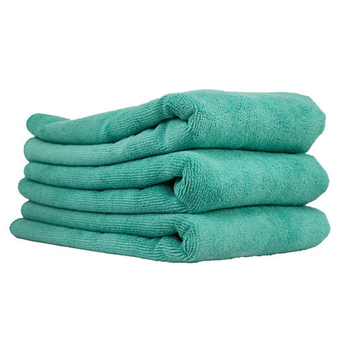 Chemical Guys Workhorse Microfiber Towel (Exterior)- 24in x 16in - Green - 3 Pack - Case of 16