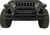Rampage 86620 Double Tube Bumper Front for 2007-2018 Jeep Wrangler JK  - Black