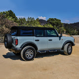 Westin/HDX 2021+ Ford Bronco Drop Nerf Step Bars - Textured Black