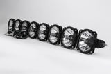 KC HiLiTES 91313 50in. Pro6 Gravity LED 8-Light 160w Combo Beam Overhead Light Bar System for 2007-2018 Jeep JK