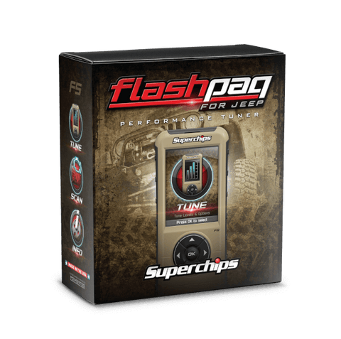 Superchips 3874 F5 Flashpaq for 1999-2014 Jeep Vehicles