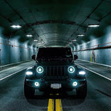 Oracle Lighting 5839 Oculus™ Bi-LED Projector Headlights for Jeep Wrangler JL/ Gladiator JT