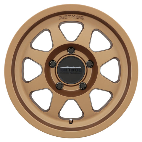 Method MR701 17x7.5 +50mm Offset 5x160 65mm CB Method Bronze Wheel