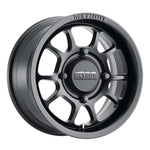 Method MR409 Bead Grip 15x10 / 5+5/0mm Offset / 4x136 / 106.25mm CB Matte Black Wheel