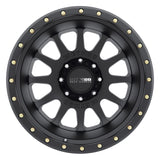 Method MR605 NV 20x12 -52mm Offset 8x170 124.9mm CB Matte Black Wheel