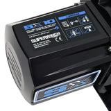 Superwinch 10000 LBS 12V DC 3/8in x 80ft Synthetic Rope SX10SR Winch - Semi Gloss Black
