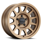 Method MR703 17x8.5 0mm Offset 5x150 110.5mm CB Method Bronze Wheel