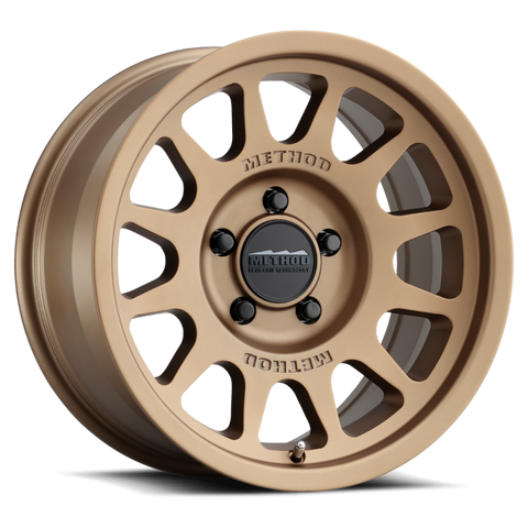 Method MR703 17x7.5 +50mm Offset 5x130 78.1mm CB Method Bronze Wheel