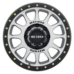 Method MR305 NV 17x8.5 0mm Offset 8x6.5 130.81mm CB Machined/Black Street Loc Wheel