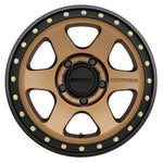 Method MR310 Con6 17x8.5 0mm Offset 5x5 71.5mm CB Method Bronze/Black Street Loc Wheel