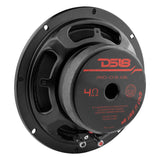 DS18 8in 275 Watts RMS 4 ohm Mid-Bass Loudspeaker Shallow