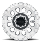 Method MR315 17x9 -12mm Offset 8x6.5 130.81mm CB Machined/Clear Coat Wheel