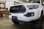 Diode Dynamics 16-21 Toyota Tacoma SS30 Stealth Lightbar Kit - Amber Driving