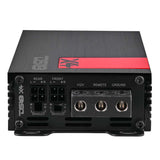 DS18 4-Channel Ultra Compact Class D Amplifier 2x 220/4ohm Bridge 4 x 140/2ohm 4 x 70/4ohm Watts RMS