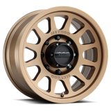 Method MR703 17x8.5 0mm Offset 8x6.5 130.81mm CB Method Bronze Wheel