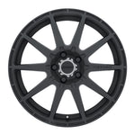 Method MR501 RALLY 17x8 +42mm Offset 5x100 67.1mm CB Matte Black Wheel