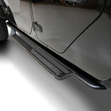 Westin 20-25 Jeep Gladiator Outlaw Drop Running Boards - Tex. Blk