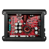 DS18 1-Channel SXE Amplifier Class D 500/1ohm 350/2ohm 200/4ohm Watts RMS- Black