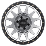 Method MR305 NV 18x9 +18mm Offset 6x135 94mm CB Machined/Black Street Loc Wheel