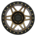 Method MR106 Beadlock 17x9 -44mm Offset 6x5.5 108mm CB Method Bronze w/BH-H24125 Wheel