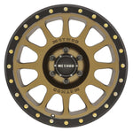 Method MR305 NV 18x9 0mm Offset 6x5.5 108mm CB Method Bronze/Black Street Loc Wheel