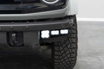 Diode Dynamics 21-Up Ford Bronco Stage Series Fog Pocket Kit - White Max