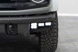 Diode Dynamics 2021 Ford Bronco Stage Series Fog Pocket Kit - Yellow Pro