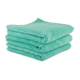 Chemical Guys Workhorse Microfiber Towel (Exterior)- 16in x 16in - Green - 3 Pack - Case of 16
