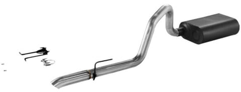 Flowmaster Force II Cat-back Exhaust System 17272 1991-1995 Jeep Wrangler with a 4.0L HO engine. Fits 4-wheel drive only