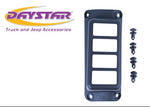 Daystar 2007-2018 Jeep Wrangler JK 2WD/4WD - A-Pillar Rocker Switch Pod (Switches Sold Separate)