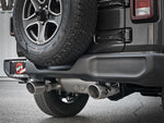 aFe Rebel Series 409 Stainless Steel Cat-Back Exhaust 18-21 Jeep Wrangler JL 2.0L (t) - Polished Tip