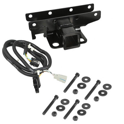 Rugged Ridge 11580.51 Receiver Hitch Kit w/ Wiring Harness for 07-18 Jeep Wrangler JK