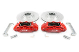 Alcon Ford 2019+ Ranger / 2020+ Bronco 350x34mm Rotors 6-Piston Red Calipers Front Brake Upgrade Kit
