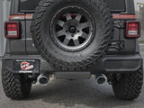 aFe Rebel Series 409 Stainless Steel Cat-Back Exhaust 18-21 Jeep Wrangler JL 2.0L (t) - Black Tip