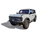 Westin 21-22 Ford Bronco (4-Door) PRO TRAXX 4 Oval Nerf Step Bars - Textured Black