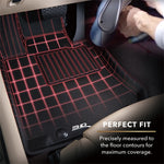 3D Maxpider 21-22 Ford Bronco Sport Kagu 1st 2nd Row - Floor Mat Set (Black)