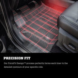 Husky Liners 21-22 Jeep Wrangler UL Rubicon 4xe Hybrid X-Act Contour 2nd Seat Floor Liner - Black