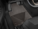 WeatherTech 2016+ Jeep Cherokee Front Rubber Mats - Cocoa