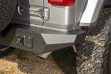 Rugged Ridge Spartan Rear Bumper Full Width 18-20 Jeep Wrangler JL