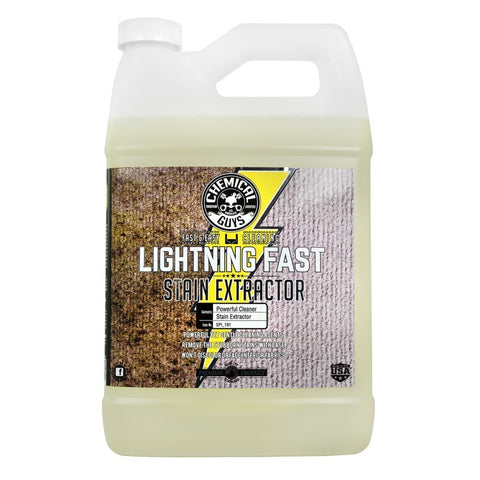 Chemical Guys Lightning Fast Carpet & Upholstery Stain Extractor - 1 Gallon - Case of 4