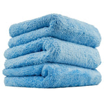 Chemical Guys Ultra Edgeless Microfiber Towel - 16in x 16in - Blue - 3 Pack - Case of 16
