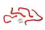 HPS Red Reinforced Silicone Radiator   Heater Hose Kit for Jeep 03-06 Wrangler TJ SE 2.4L 4Cyl Left Hand Drive