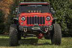 Rugged Ridge 07-18 Jeep Wrangler JK Arcus Front Bumper Set w/Tray & Hooks