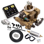 Holley 550-860K Sniper EFI BBD Master Kit for 1971-1986 Jeep CJ's with 258ci 6 Cylinder Engines - Classic Gold
