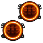 Oracle Lighting 5775 High Powered LED Fog Light Replacement-(Pair) for Jeep Wrangler JL Sahara