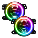 Oracle Lighting 5846-332 Jeep Wrangler JK/JL/JT High Performance 20W LED Fog Lights - Dynamic ColorSHIFT