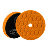 Chemical Guys Hex-Logic Quantum Medium-Heavy Cutting Pad - Orange - 5.5in - Case of 12