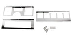 Kentrol 87-95 Jeep Wrangler YJ Dash Overlay Set (3 pieces) - Polished Silver