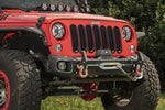 Rugged Ridge 07-18 Jeep Wrangler JK Arcus Front Bumper Set w/Tray & Hooks