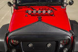 Rugged Ridge Hood Bra Black 07-18 Jeep Wrangler JK/JKU